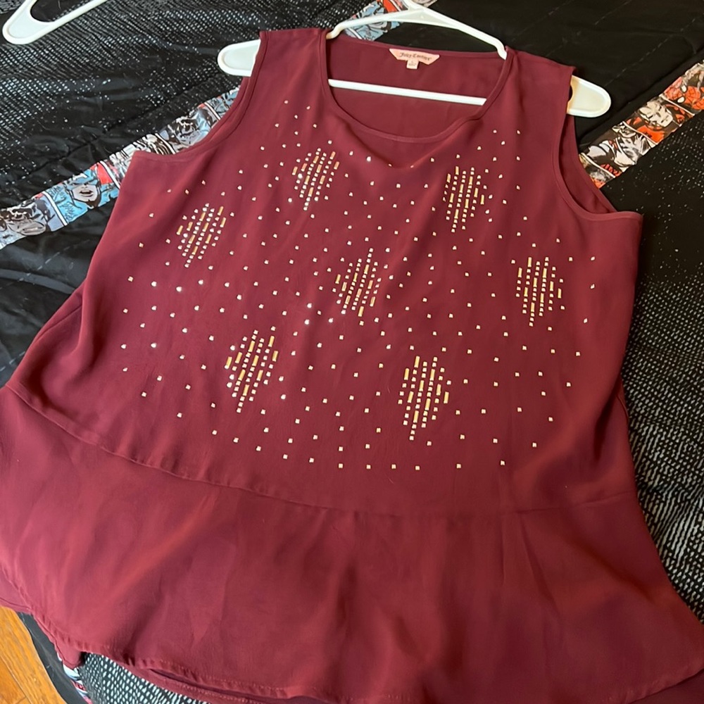 Juicy Couture festive top